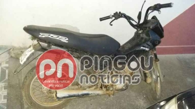 Após acidente motociclista é preso por embriaguez ao volante em Glória (Imagem: Pingou Notícias)