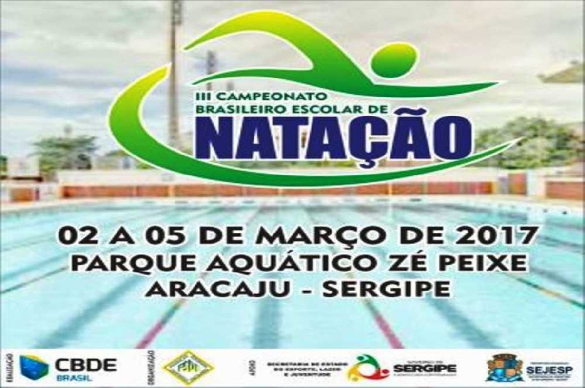 Aracaju recebe Brasileiro Escolar de Natação no Zé Peixe (Foto: Divulgação)