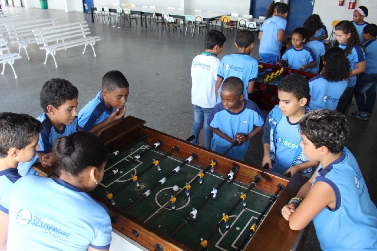 I Campeonato de Pebolim do Sesinho acontece próxima quarta, 12 (Foto: Assessoria Fies/SE)