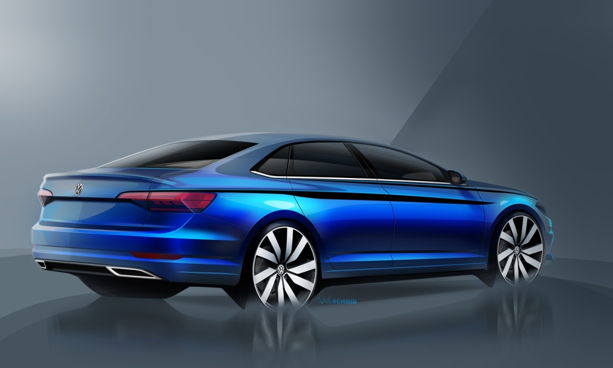  Volkswagen Jetta 2019 (Foto: Volkswagen/Divulgação) 