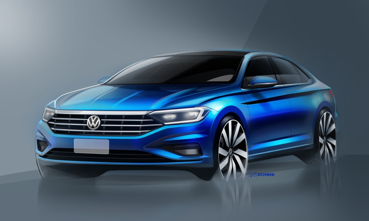  Volkswagen Jetta 2019 (Foto: Volksagen/Divulgação) 
