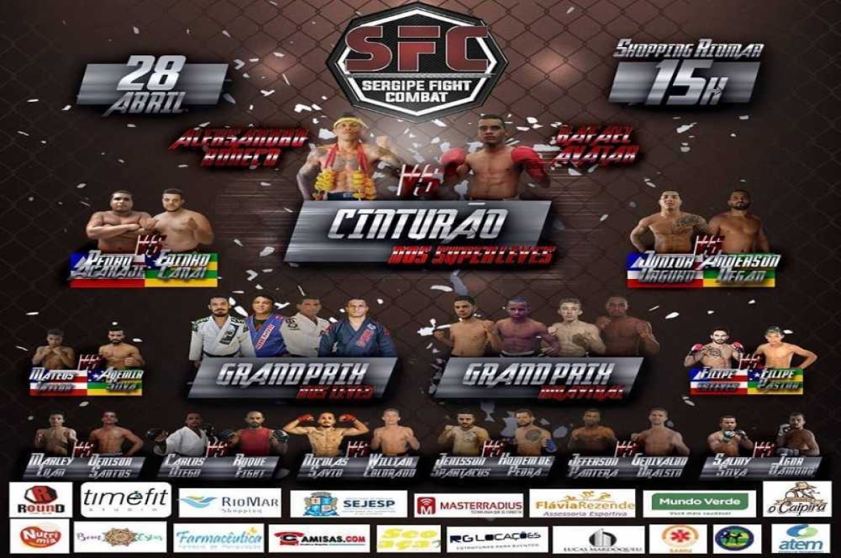 Sergipe Fight Combat acontecerá no Shopping Riomar (Foto: Divulgação)
