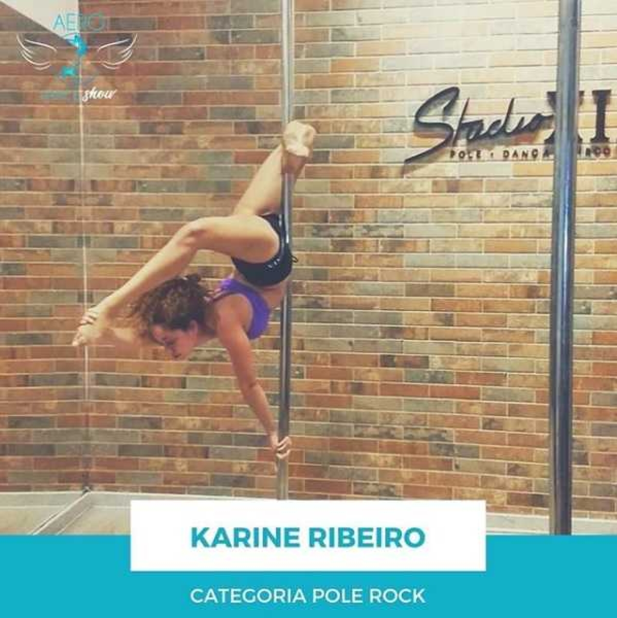 Sergipana compete no maior evento de Danças Aéreas do Brasil (Imagem: Divulgação)