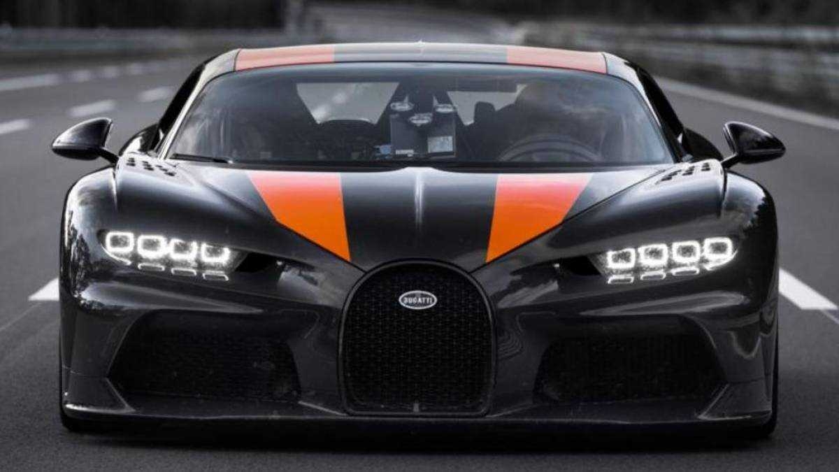 Bugatti Chiron "levemente modificada" chegou a quase 500 Km/h em pista de testes da Volkswagen na Alemanha (Foto: Divulgação/ Bugatti)