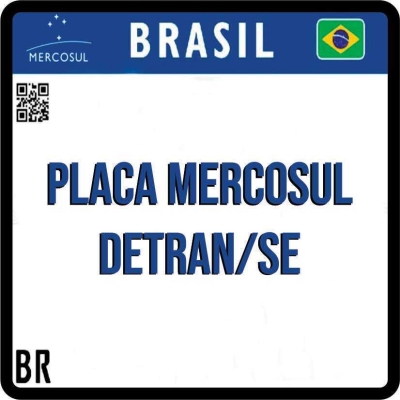 Implantação da Placa Mercosul é prorrogada em Sergipe (Imagem: Detran/SE)