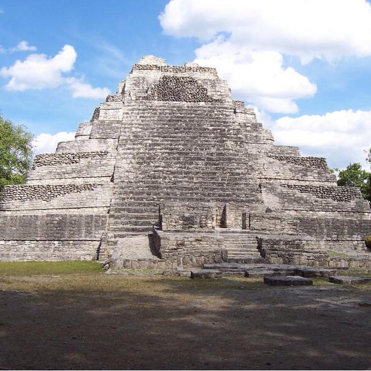 Ruínas de Chacchoben, na Penísula de Yucatan, no México (Foto: Carla Passos)