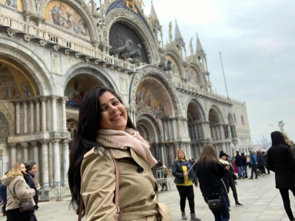 A Basílica recebia objetos de cada navio mercante que retornava a�? cidade (Foto: Carla Passos)