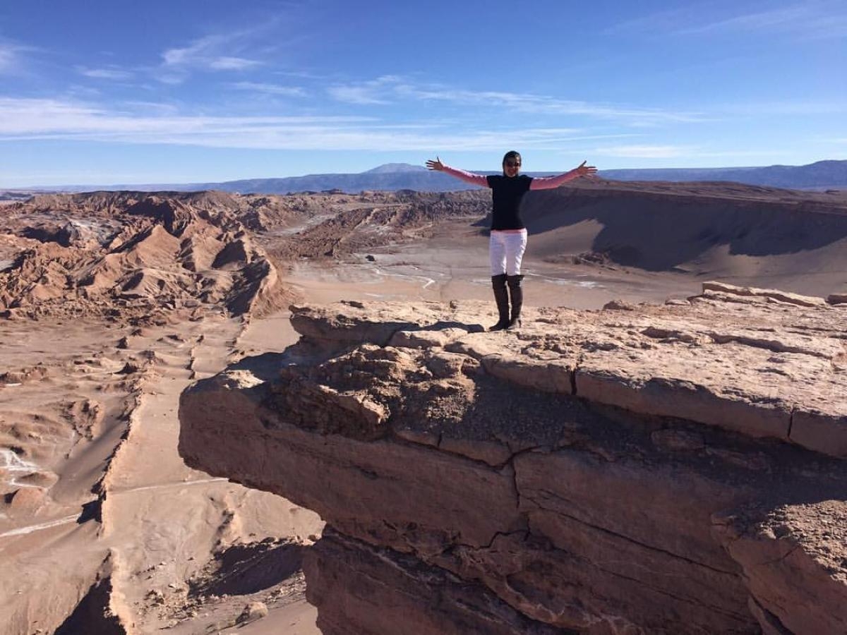 Valle de La Luna, uma das paisagens mais famosas do Atacama (Foto: Carla Passos)