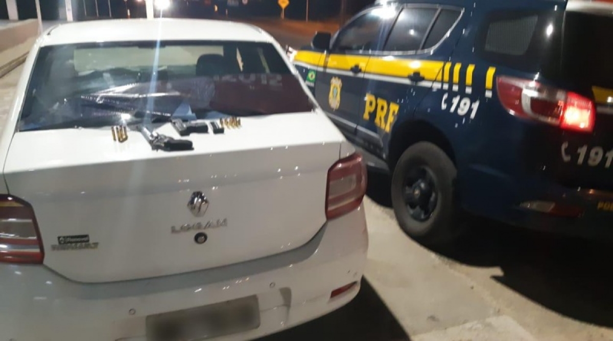 Malhada dos Bois: PRF recupera na BR-101 veículo roubado (Foto: PRF/SE)