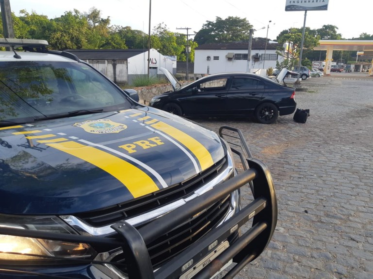 Estância/SE: PRF recupera na BR-101 veículo roubado (Foto: PRF/ gov.br)