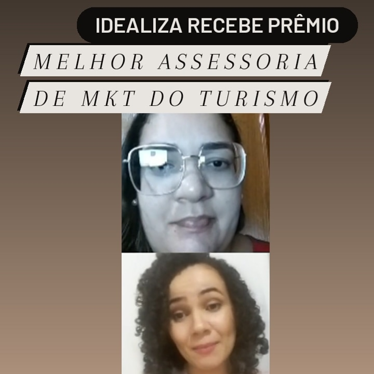 Idealiza recebe prêmio como melhor Assessoria de Marketing do Turismo (Imagem: Tayara Costa/ Idealiza Assessoria e MKT)