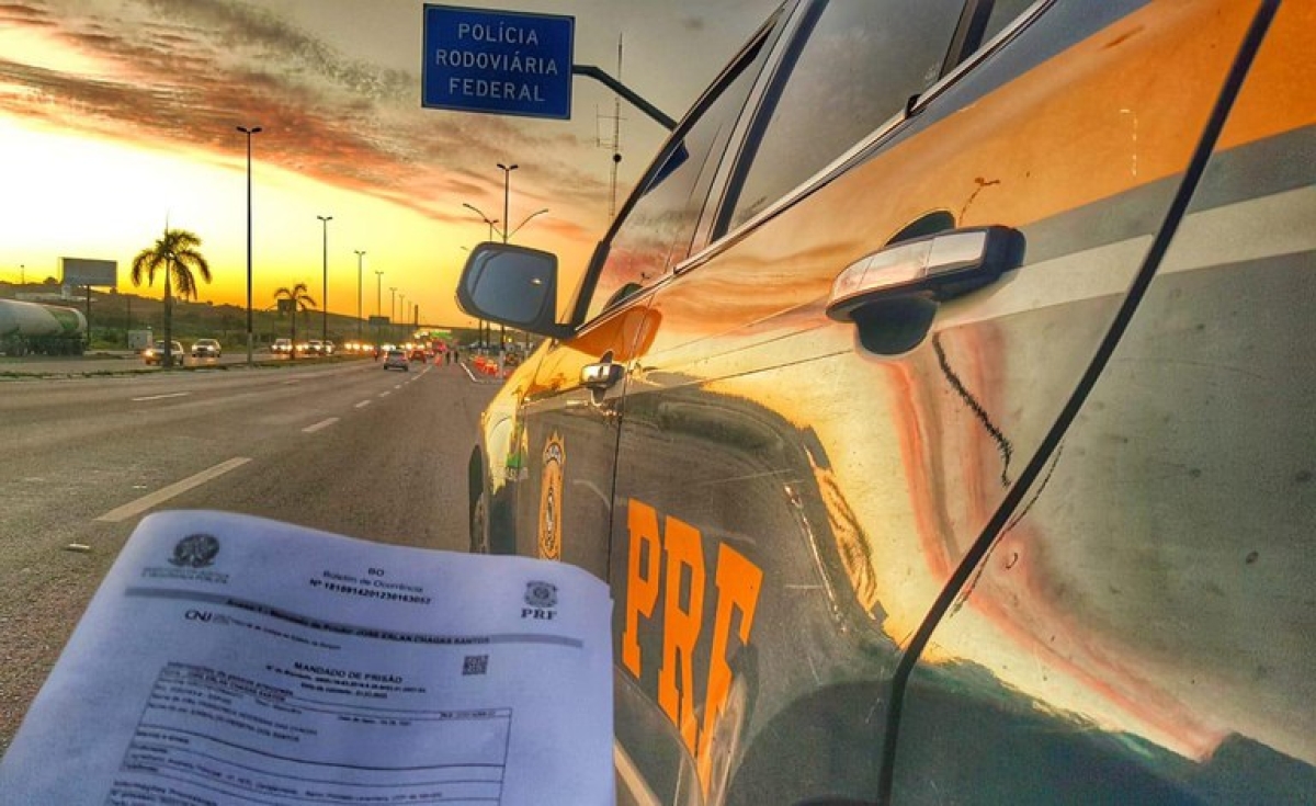 Sergipe: PRF detém homem com mandado de prisão em aberto (Foto: PRF/ gov.br)