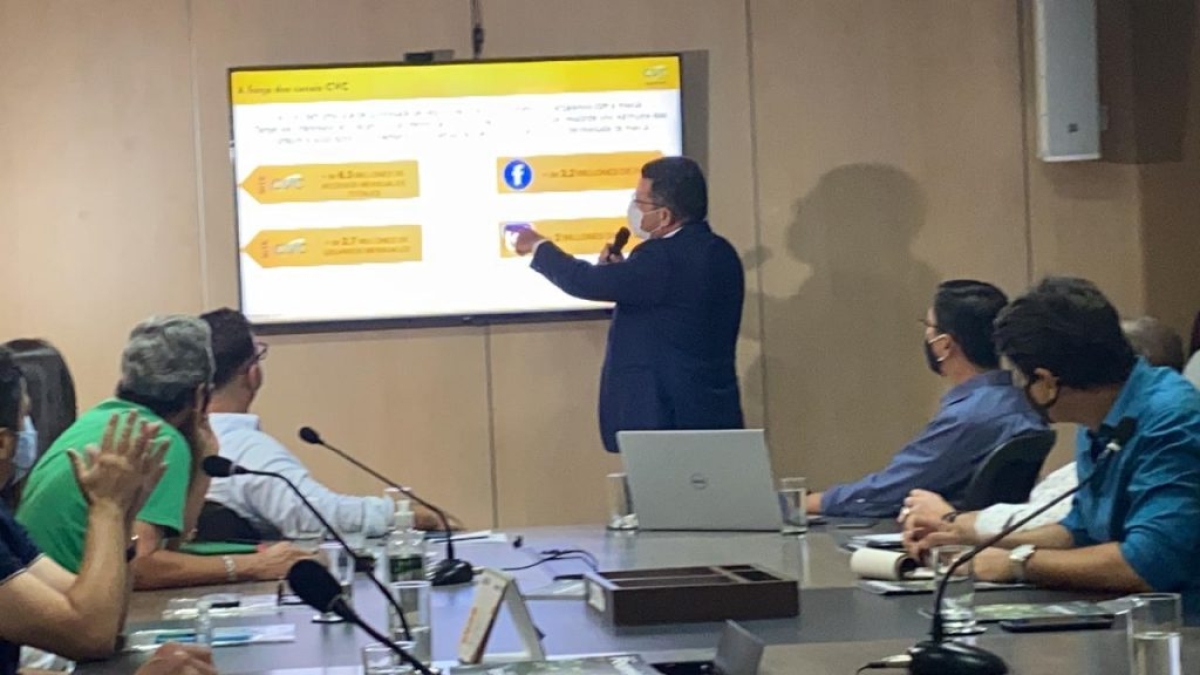 Segundo Sales Neto, o conve�?nio vai colocar Sergipe nas prateleiras das milhares de lojas (Foto: Via Destaque Notícias)