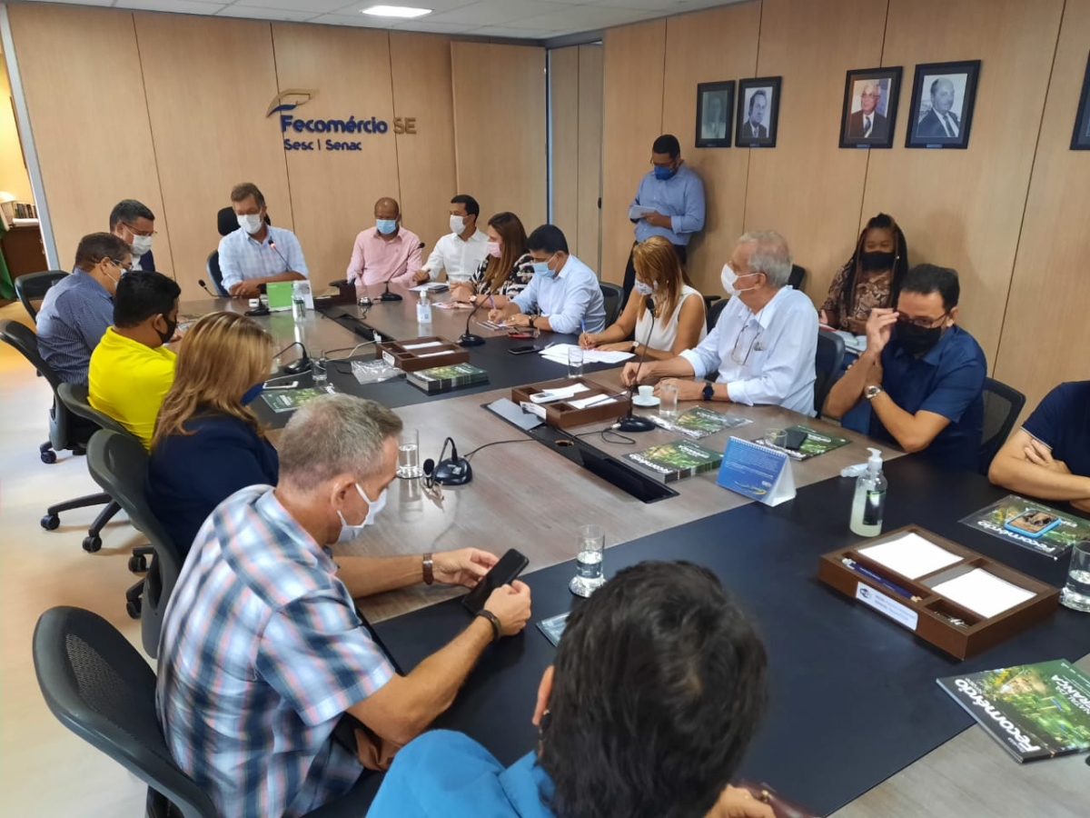 Câmara Empresarial discute investimentos na divulgação do destino Sergipe e conhece projeto "Carnaval do Camarão" (Foto: Ascom ABIH-SE)