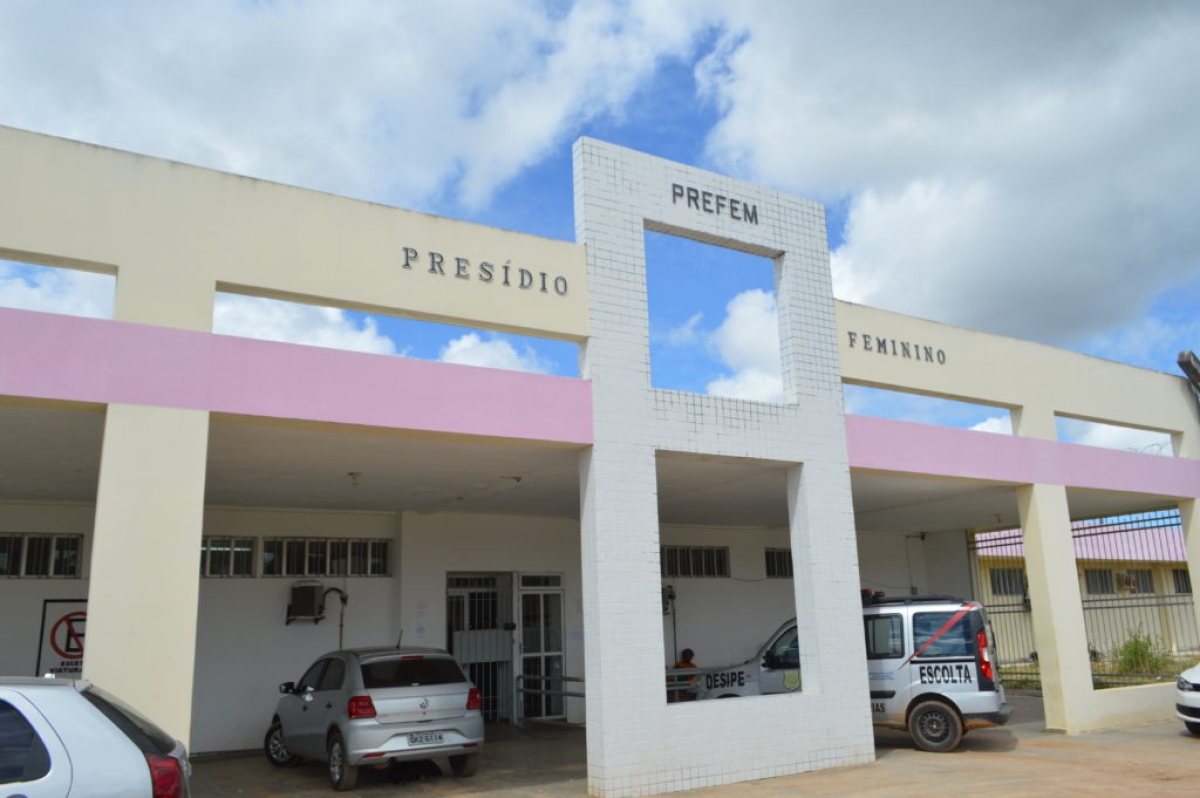 A testagem coletiva foi realizada no fim do ano passado e a visitação foi suspensa até recuperação de todas as detentas (Foto: Portal Infonet)