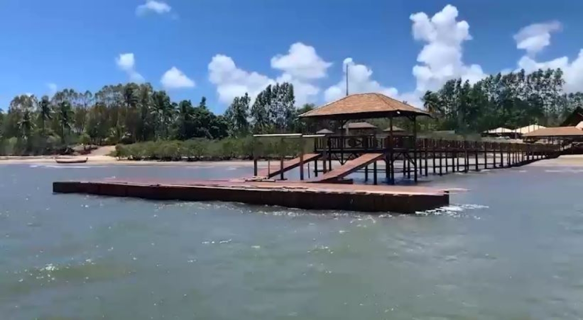 Ilha Mem de Sá: belezas naturais, sossego e hospitalidade (Imagem: Reprodução de vídeo/ Passos Pelo Mundo)