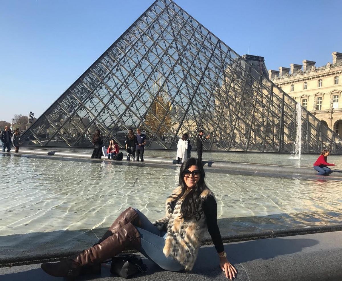 No museu do Louvre são 35 mil peças em exposição, entre elas a Mona Lisa (Foto: Carla Passos)