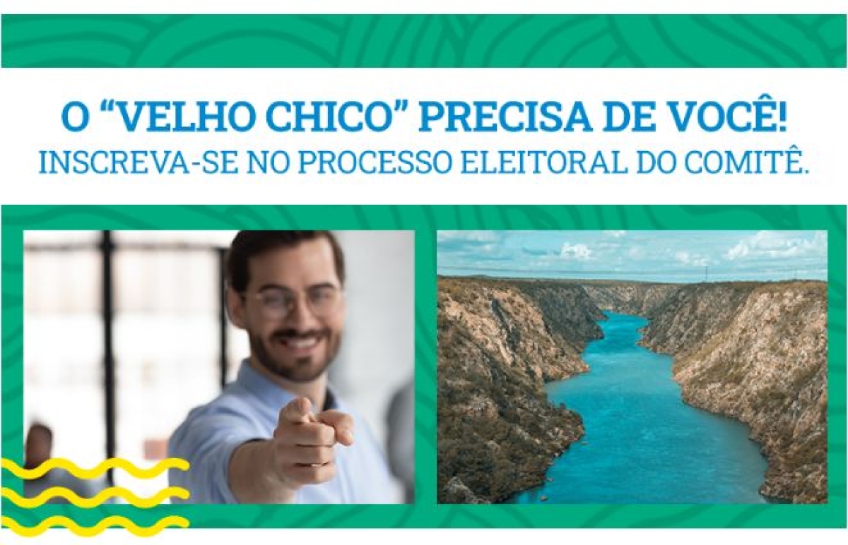 O Velho Chico precisa de você: inscreva-se! (Imagem: Assessoria CBHSF)