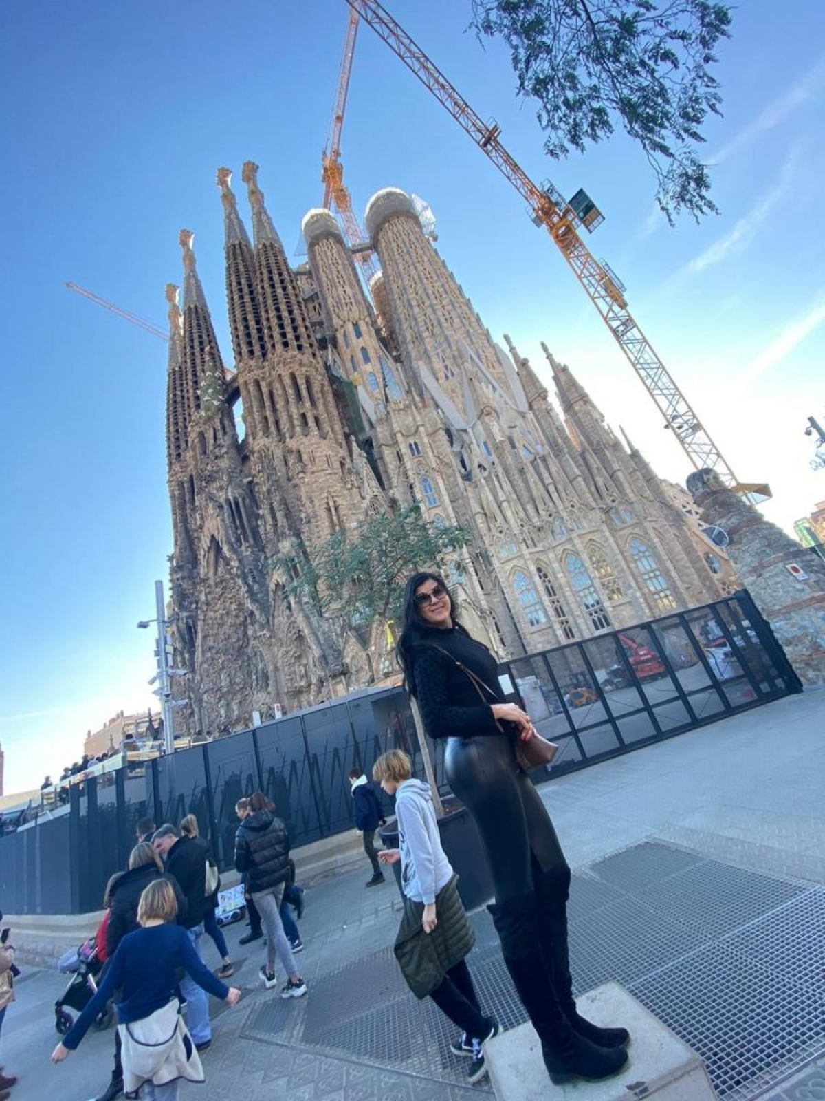 Sagrada Família: obra-prima do Gualdí, ainda em construção (Foto: Carla Passos)