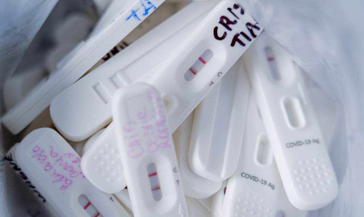 Teste rápido SWAB Nasal para detecção de Covid-19 (Foto: Myke Sena/ MS)