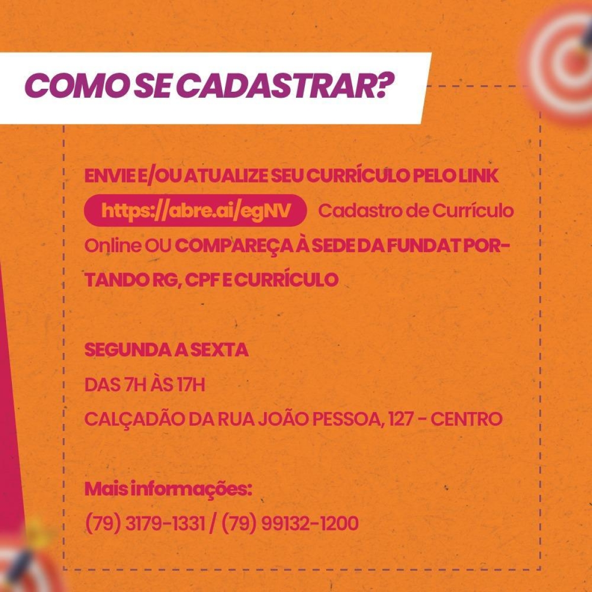 Arte: Secom Prefeitura de Aracaju