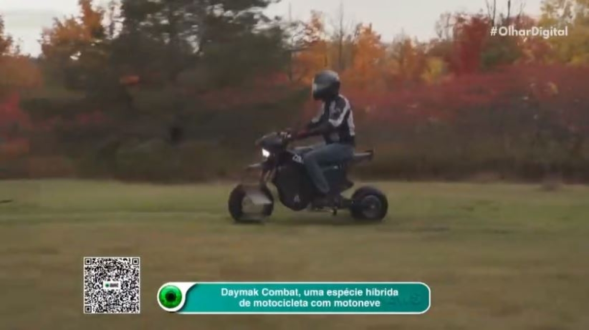 2 em 1? Moto elétrica "transformer" é lançada no Canadá - Imagem: Reprodução de vídeo | Olhar Digital
