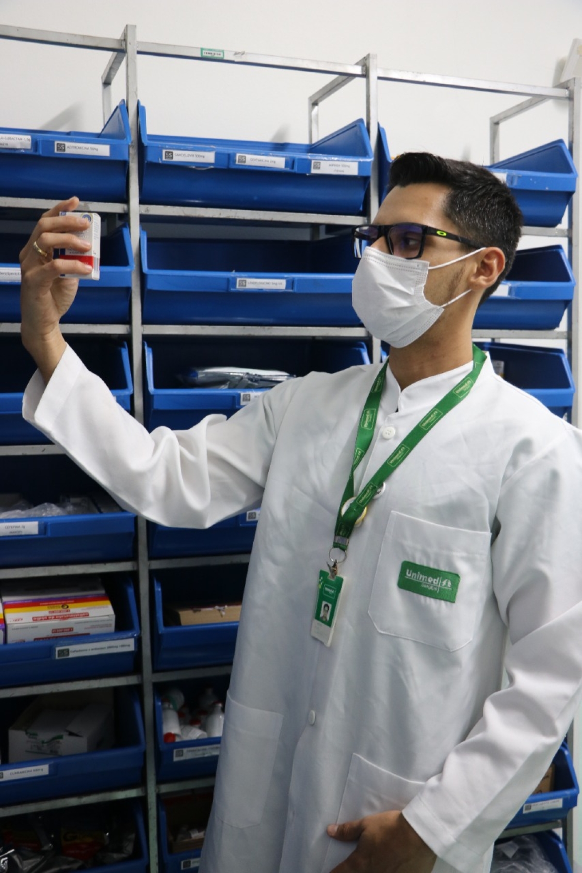 Ulisses Martins, farmacêutico do SAD e NAIS Unimed Sergipe - Foto: Ascom Unimed