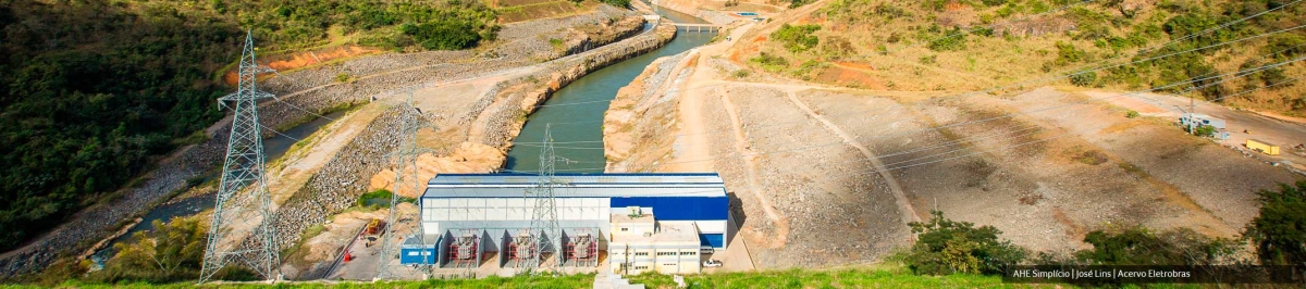 AHE Simplício - Foto: José Lins | Acervo Eletrobras