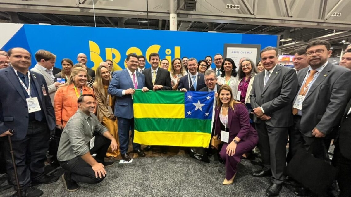 "Sergipe é a nova estrela do gás no Brasil e no mundo", defende Laércio Oliveira na OTC 23, Houston, a maior feira mundial do mercado de óleo e gás - Foto: Site Laércio Oliveira