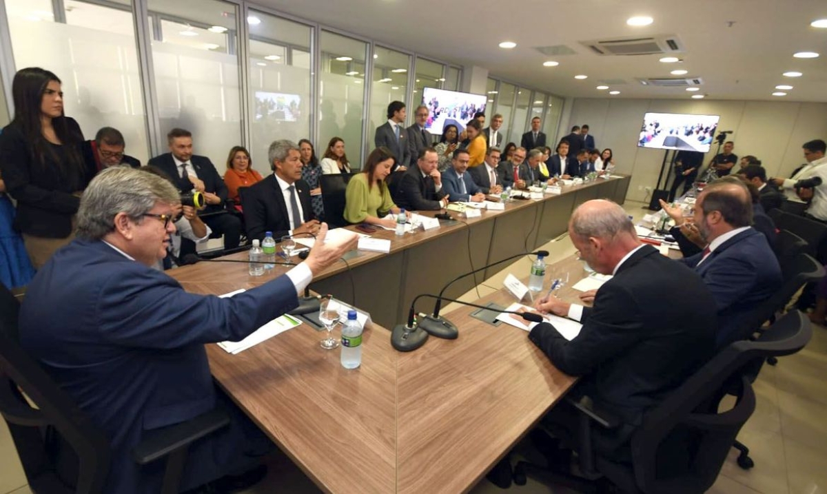 O Consórcio Nordeste e o Banco Mundial assinam Memorando de Entendimento que visa o desenvolvimento sustentável da região, transformando o nordeste num polo da economia verde - Foto: Secom Governo da Paraíba