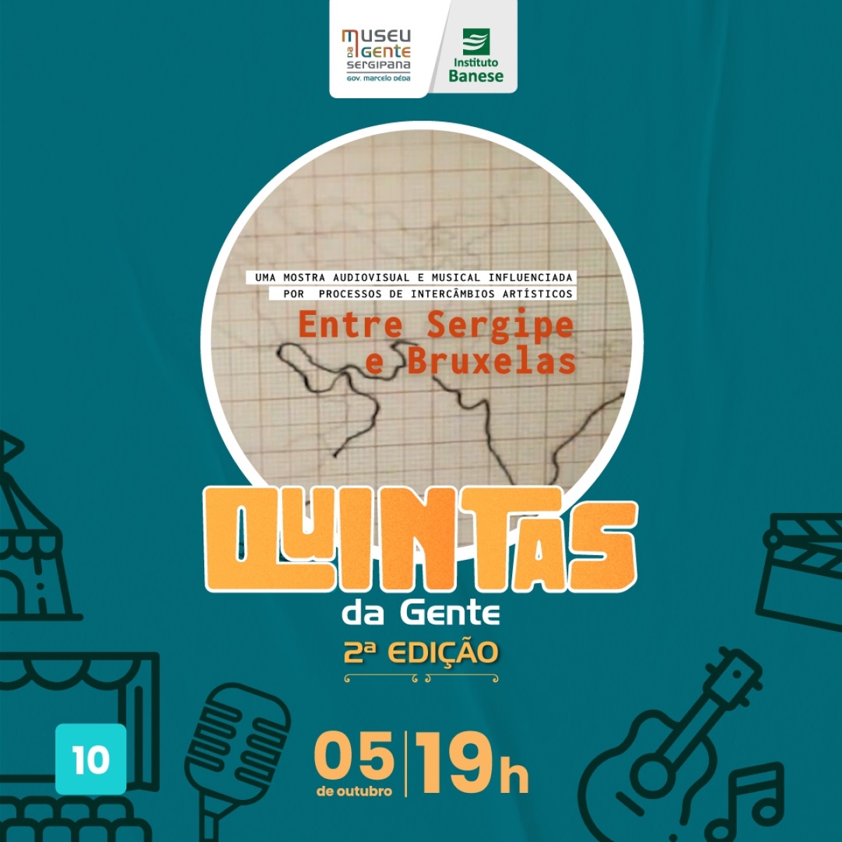 "Entre Sergipe e Bruxelas" - Imagem: Divulgação | Museu da Gente Sergipana | Instituto Banese