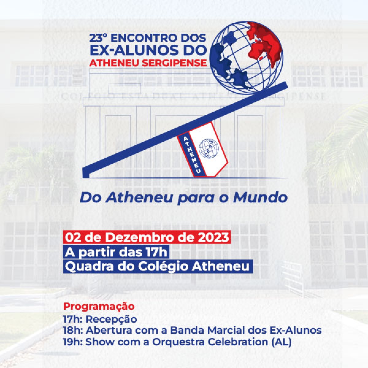 23º Encontro dos Ex-alunos do Atheneu Sergipense - Foto: Divulgação