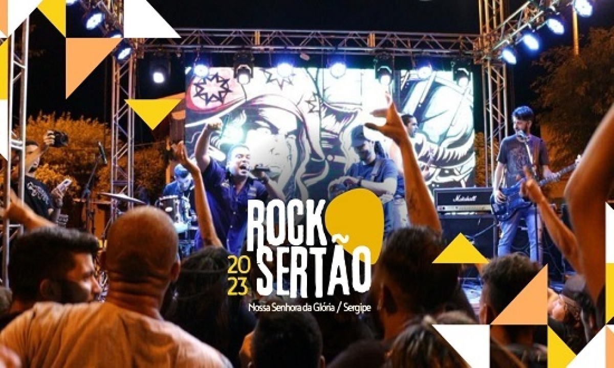 Rock Sertão 2023 em Nossa Senhora da Glória - Imagem: Divulgação