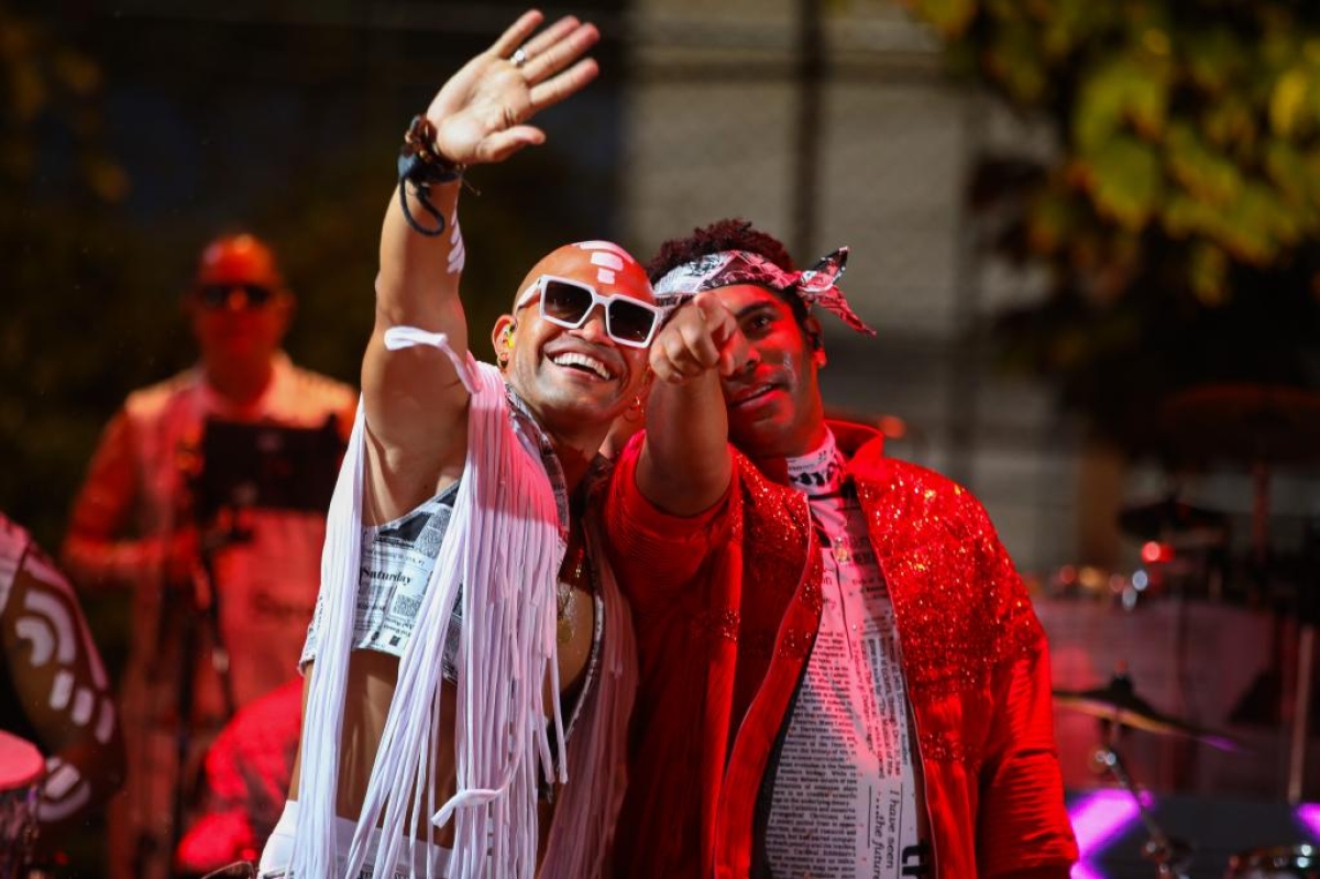 Réveillon 2024: ritmo afro-brasileiro da Timbalada promete animar o público na Orla da Atalaia - Foto: Divulgação