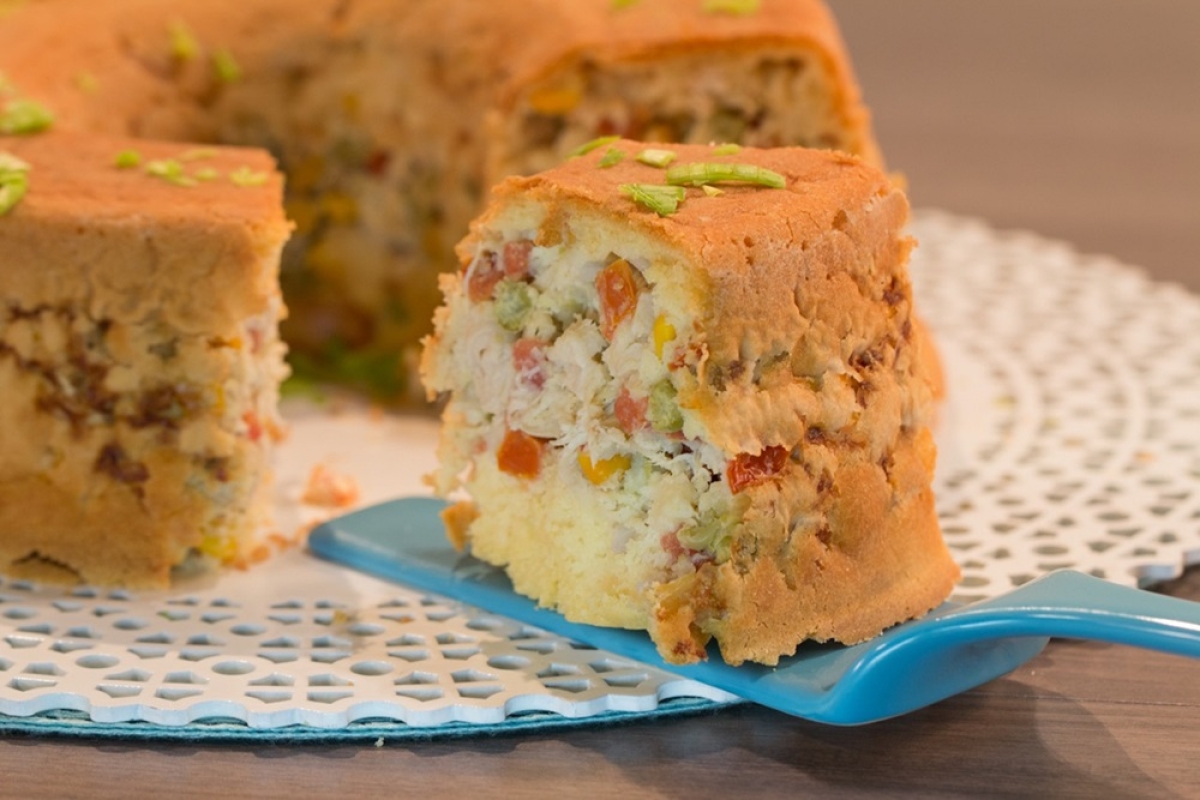 Bolo Salgado - Foto: Divulgação/Marca Finna