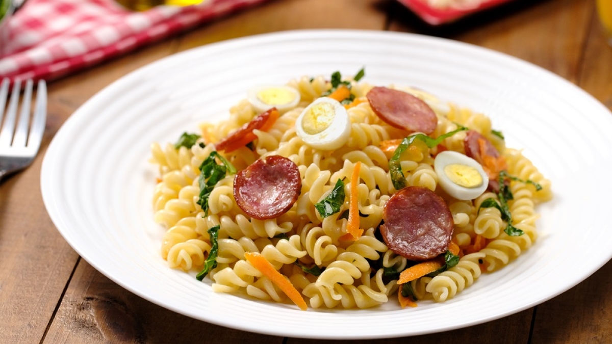 Receita de Macarrão com Linguiça Galo - Foto: Divulgação
