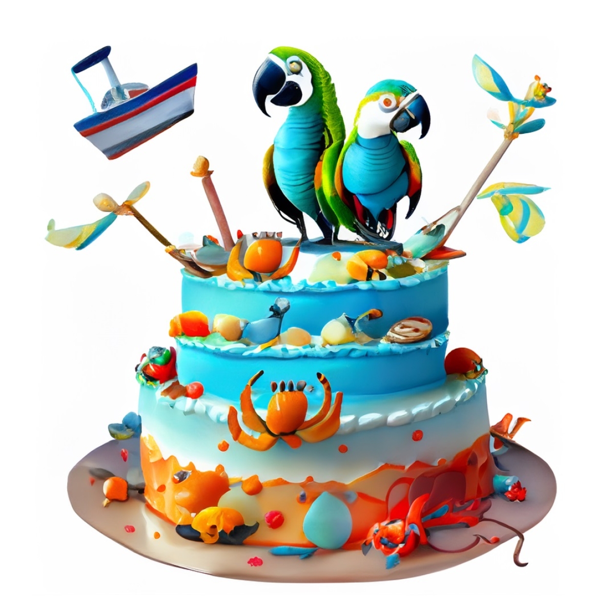 Exposição de bolos temáticos é a próxima atração do RioMar Aracaju - Foto ilustrativa criada por IA