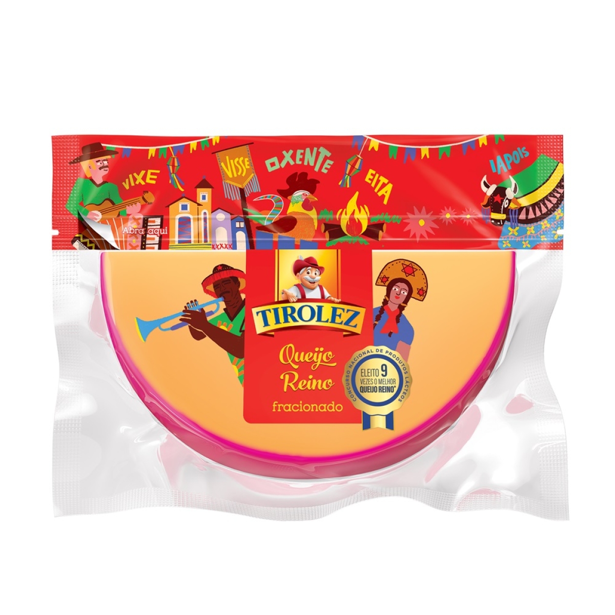 Queijo Reino Tirolez Fração - Foto: Divulgação/Marca Tirolez
