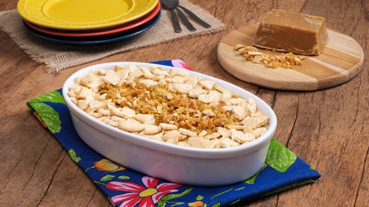 Receita de Pavê de rapadura - Foto: Divulgação/Galo
