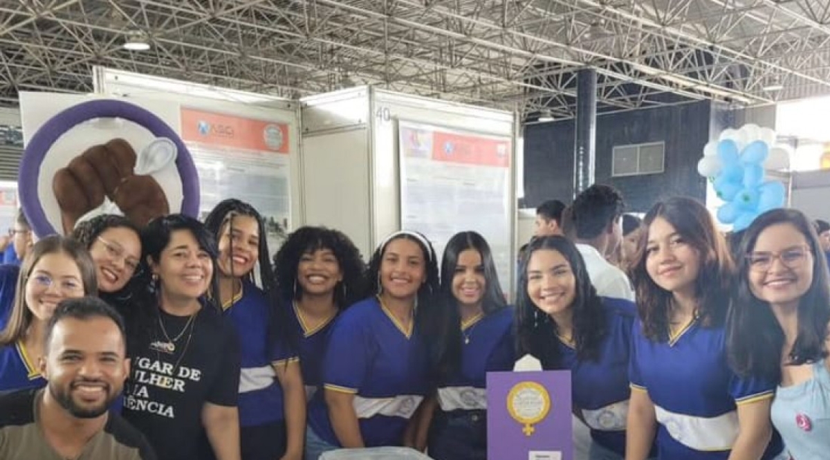 Alunas de Umbaúba produzem absorventes sustentáveis e de baixo custo - Foto: Divulgação Seduc/Governo de Sergipe
