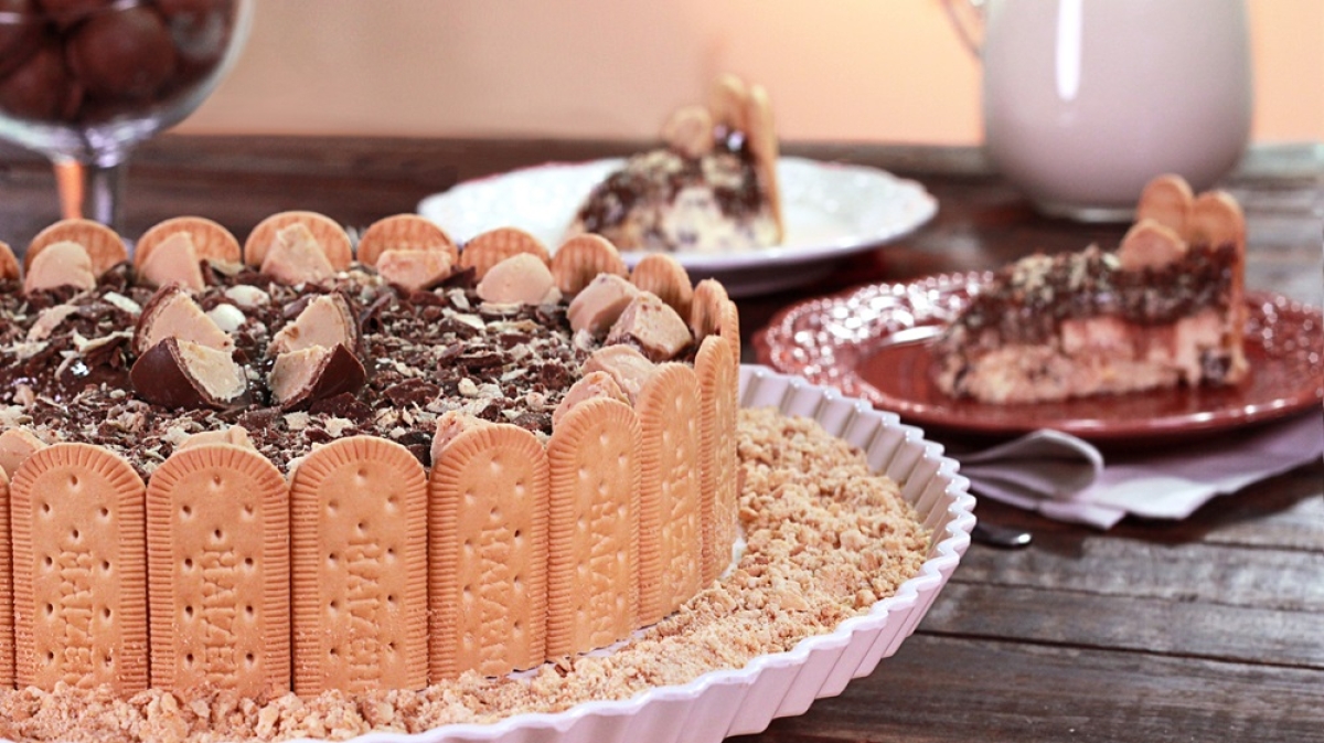 Torta Charlotte com Biscoito - Foto: Divulgação/Marca Fortaleza