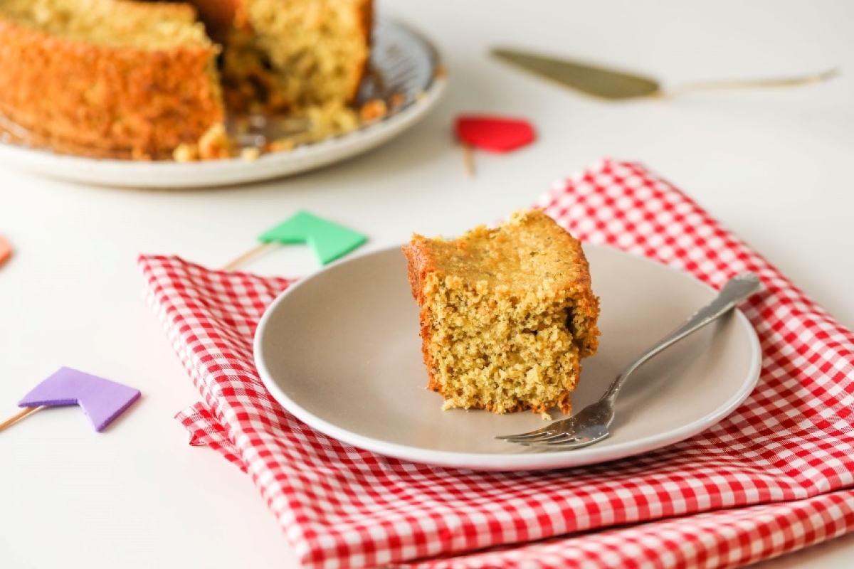 Bolo de milho com farelo de aveia - Foto: Divulgação