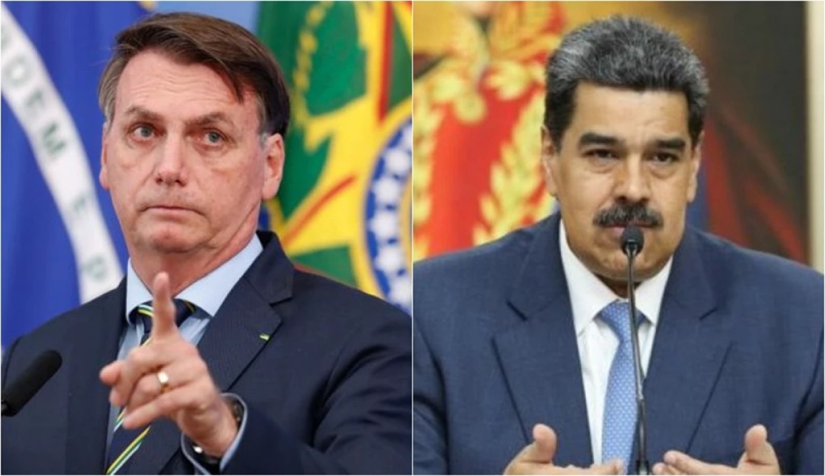 Ex-presidente Jair Bolsonaro e Nicolás Maduro - Arte: Pleno.News