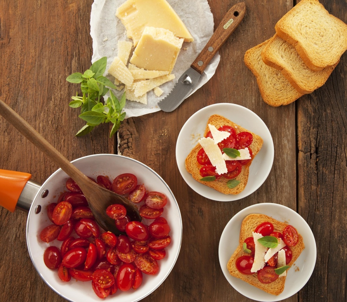 Bruschetta Italiana - Foto: Divulgação/Marca Adria 
