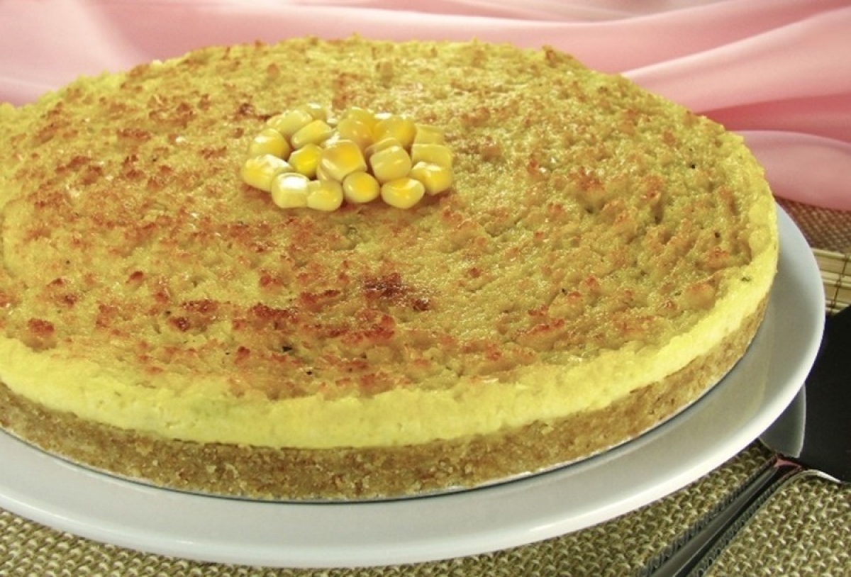 Torta de Frango ao Creme de Milho - Foto: Divulgação | Marca Fortaleza