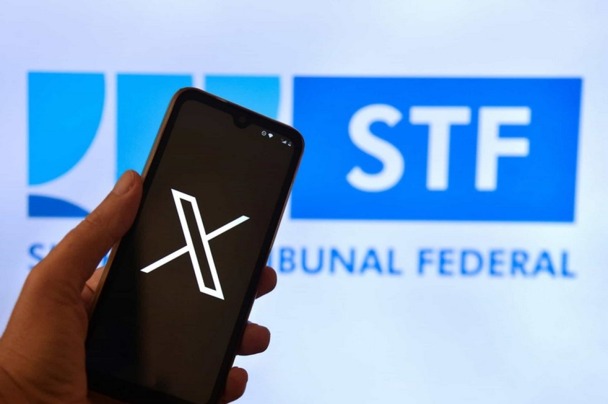 X/Twitter fecha as portas no Brasil após ameaça de prisão do Ministro Alexandre de Moraes, do Supremo Tribunal Federal. - Crédito: Saulo Ferreira Angelo - Shutterstock