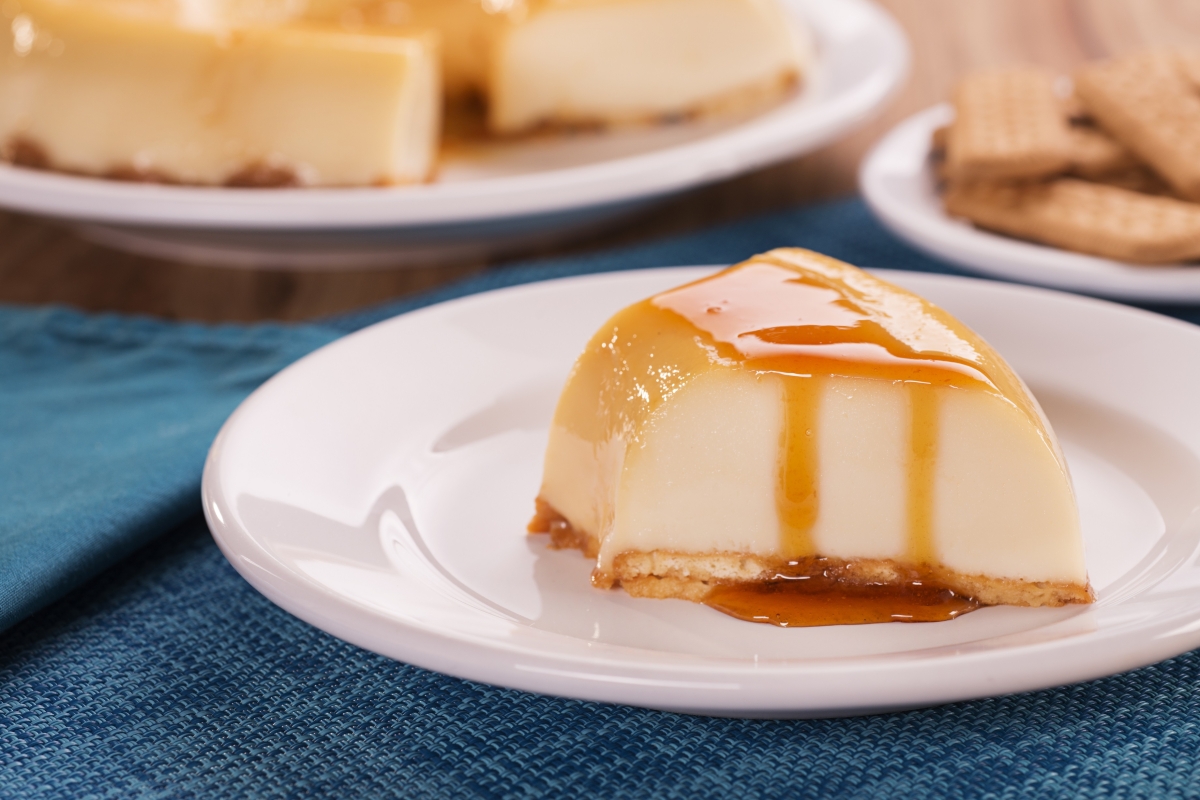 Pudim de Coco
 - Marca Vitarella - Foto: Divulgação