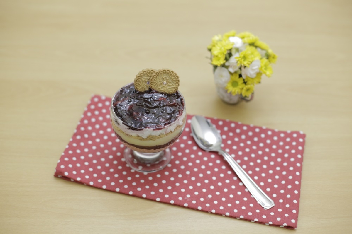 Pavê de Ganache com Frutas Vermelhas - Foto: Divulgação | Marca Fortaleza