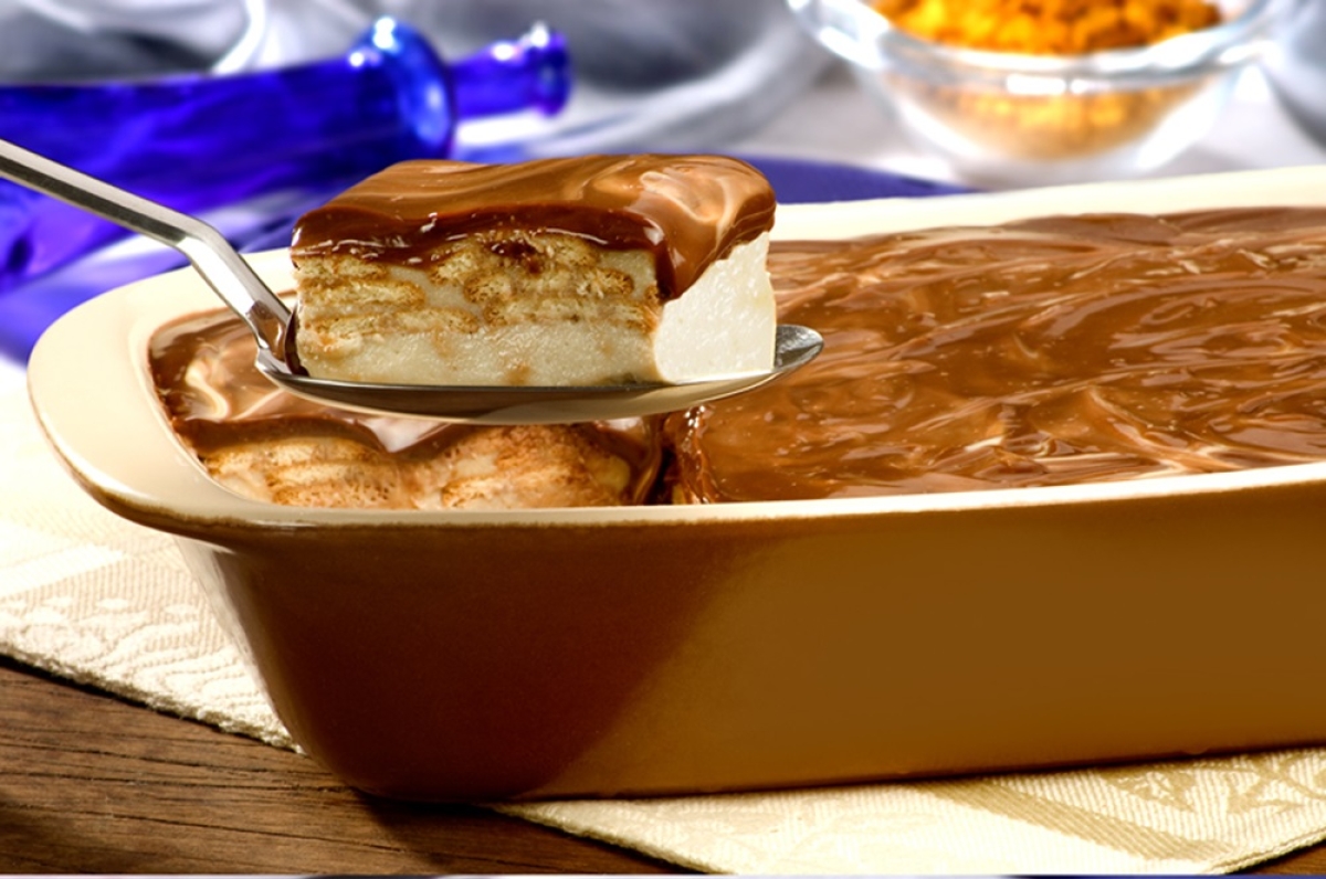 Pavê de Banana com Chocolate - Foto: Divulgação | Marca Estrela 