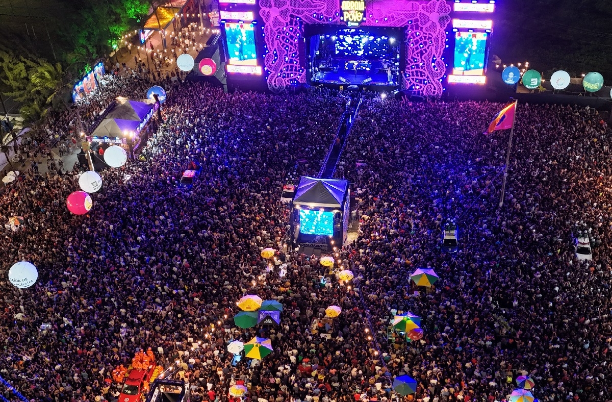 Arraiá do Povo, em Aracaju - Foto: Arthur Soares